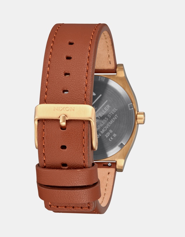 Nixon - Time Teller Leather Watch