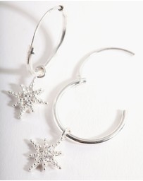 Lovisa - Sterling Silver Graduated Mini Hoop Pack