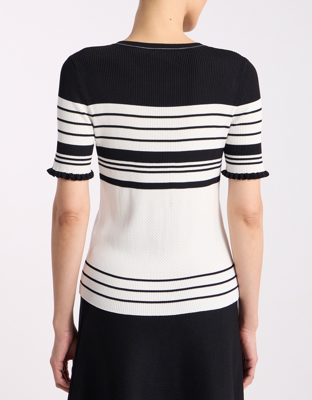 David Lawrence - Arlie Stripe Knit Tee