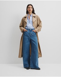 Country Road - Oversized Australian Cotton Oxford Shirt