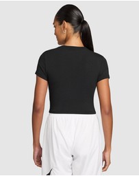 Nike - Sportswear Chill Knit Cropped T-Shirt