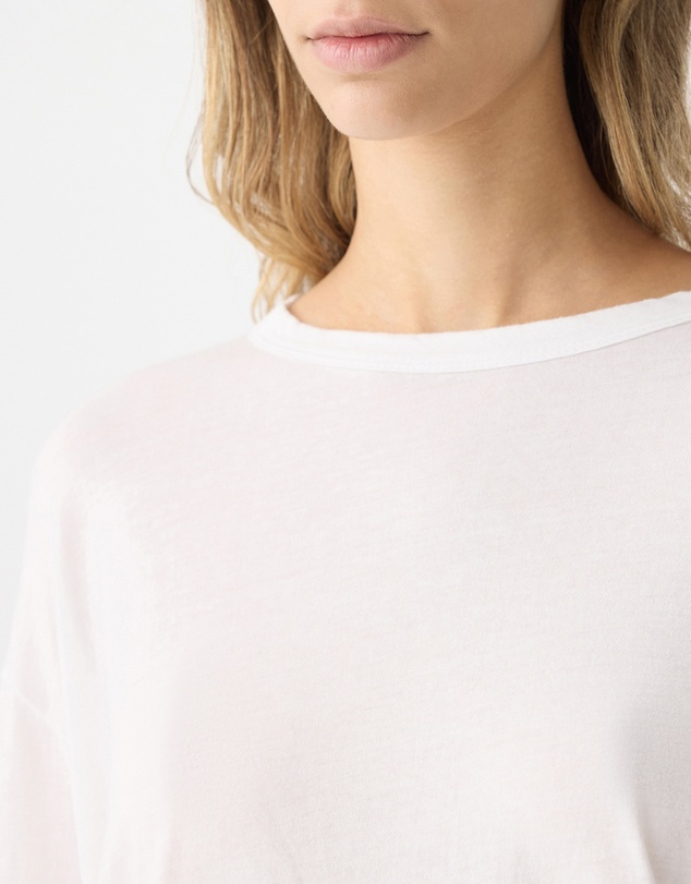 Bassike - Slouch Superfine Long Sleeve T-Shirt