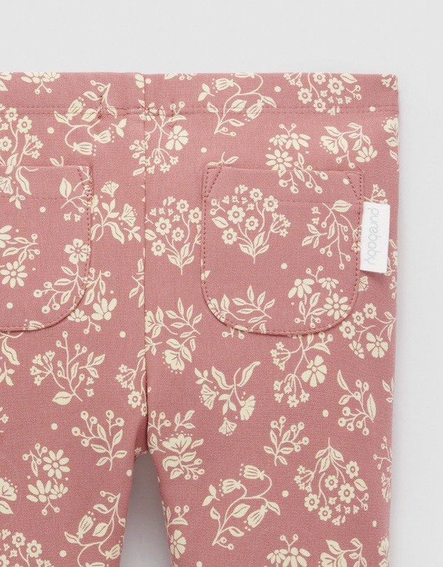 Purebaby - Thick Leggings with Pockets -Kids-Babies