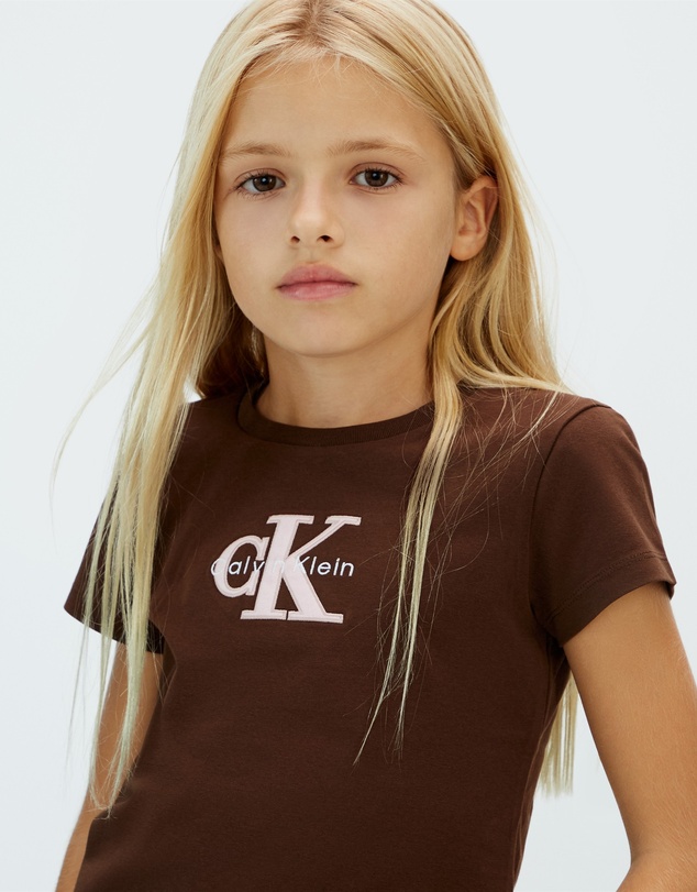 Calvin Klein Jeans - Girls Slim Logo T-Shirt