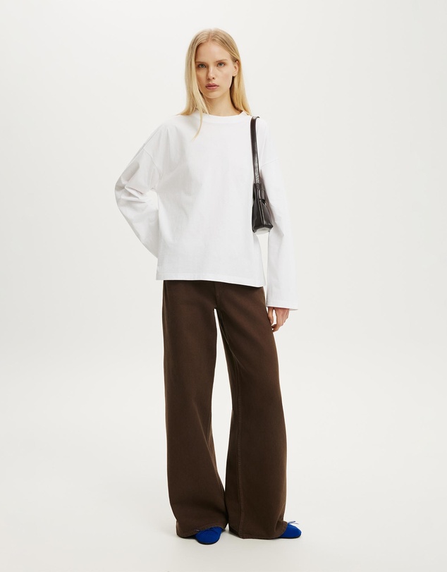 Cotton On - Boxy Long Sleeve Top