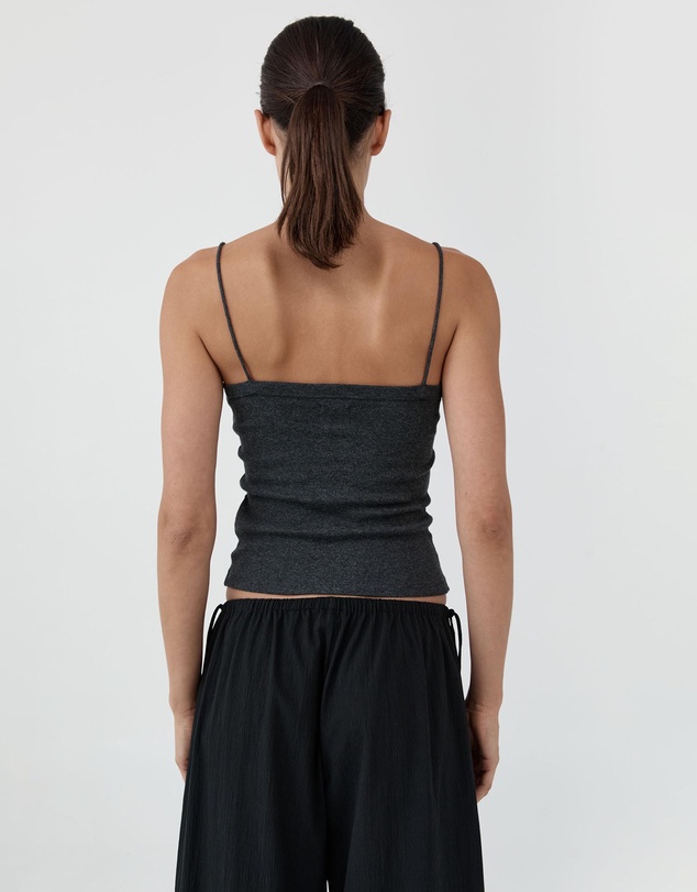 St. Agni - Organic Cotton Square Neck Camisole