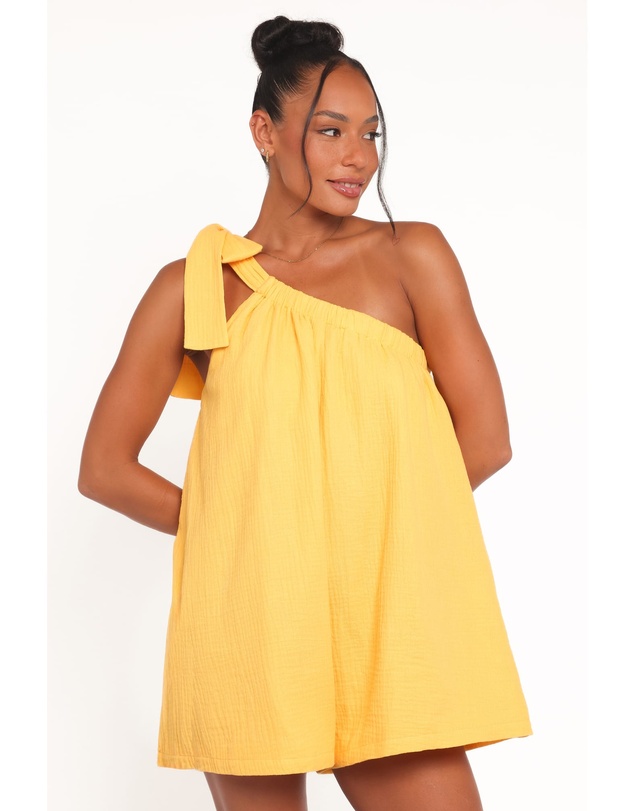 Petal & Pup - Miffy One Shoulder Playsuit - Mango