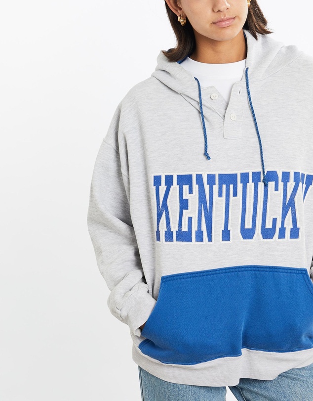 Vintage by The Real Deal - Pre Loved - Vintage 90s University of Kentucky Hooded Sweatshirt