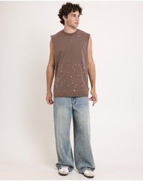 Black Noise White Rain - Trashed Tank