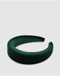 Morgan & Taylor - Evening Essentials Velvet Headband & Hair Pins Gift Pack in Emerald Green