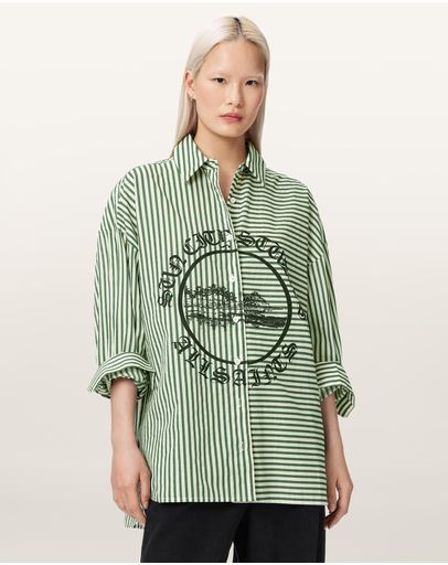 Apple Green & White
