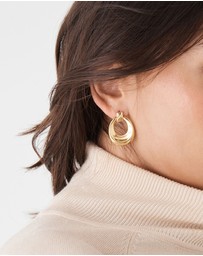 Forcast - Thalia Hoop Earrings