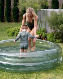 &Sunday - Seaglass Translucent Inflatable Round Paddling Pool