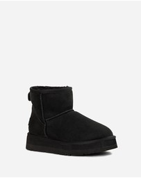 Ozwear Connection Uggs - Ugg Classic Platform Mini Boots (Water Resistant)
