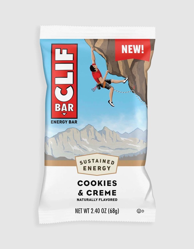 CLIF - Cookies & Creme Energy Bar - 12x68g