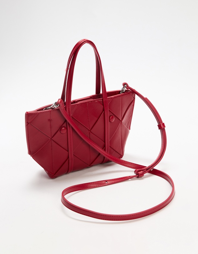 Calvin Klein - Woven Mini Tote Crossbody Bag