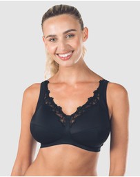 Royce Lingerie - Robyn Wirefree Full Cup Support Bra with Cotton