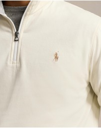 Polo Ralph Lauren - Luxury Jersey Quarter-Zip Pullover