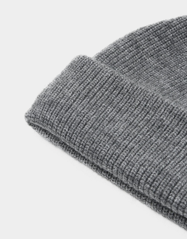 Forcast - Malina Wool Blend Ribbed Beanie