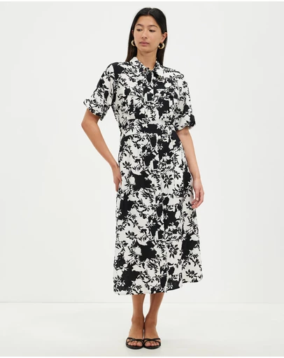 Grace Willow - Aria Linen Dress