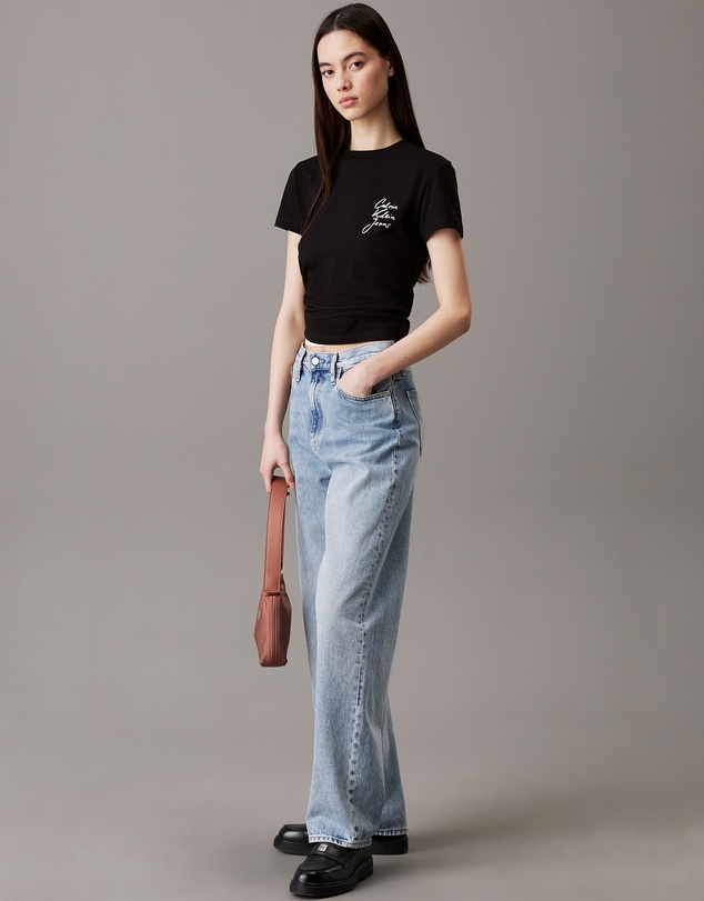 Calvin Klein Jeans - Slim Logo Baby Tee