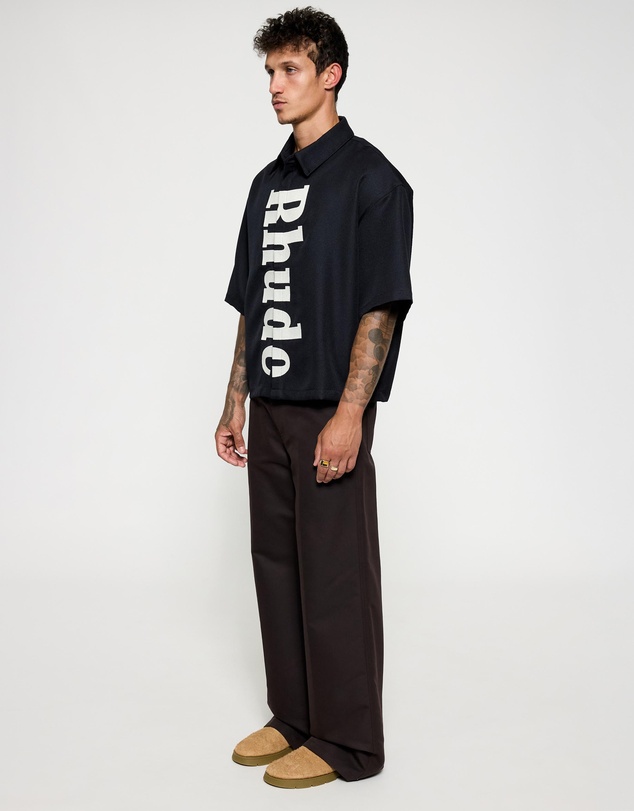 RHUDE - Centre Logo Button Up Shirt