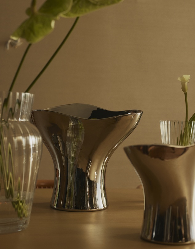 Country Road - Pela Small Metallic Vase