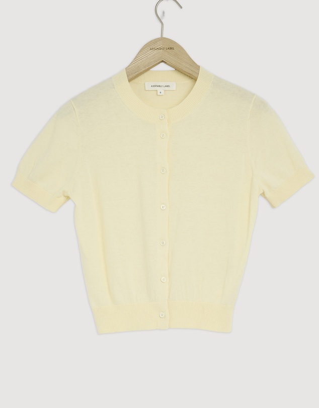 Revibe - Repaired Assembly Label Cashmere Cardigan