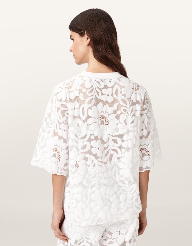 AllSaints - Amelie Lace Tee