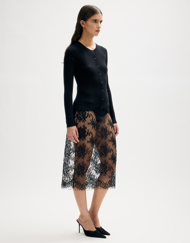 Minima Esenciales - Nori Merino Wool Cardigan