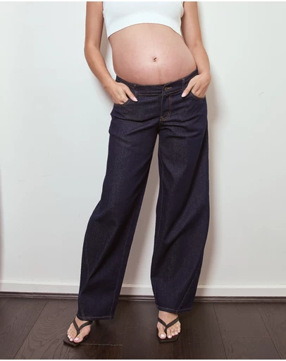 Soon Maternity - Milo Barrel Leg Jeans