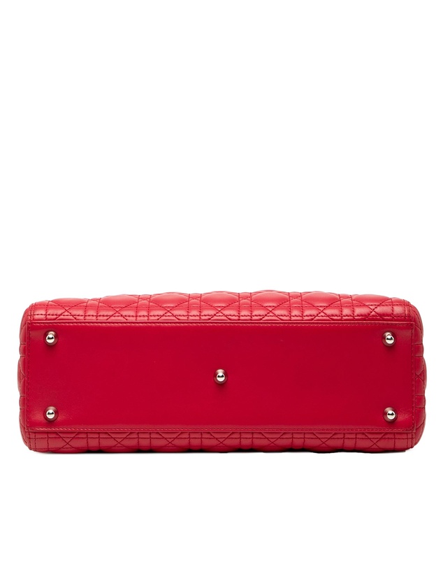Pre-Loved by Azura Reborn - Pre-Loved Large Lambskin Cannage Lady Dior