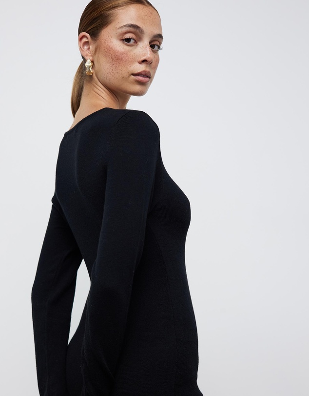 Sofia Irina - Knit Key Hole Dress