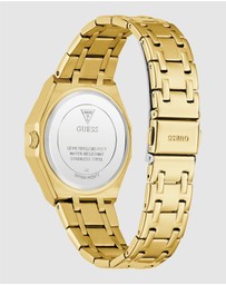 GUESS - Guess Quinn Ladies Gold Tone Multi-function Watch