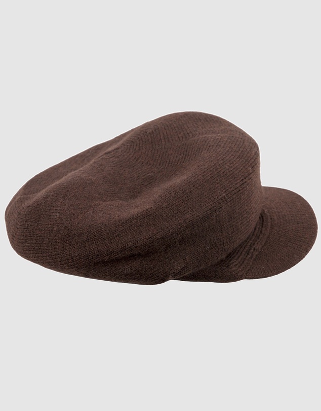 Max Alexander - European Made Chocolate Wool Beret Cap