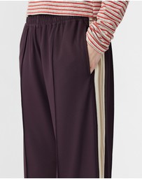 Bassike - Wide Leg Athletic Tape Pants