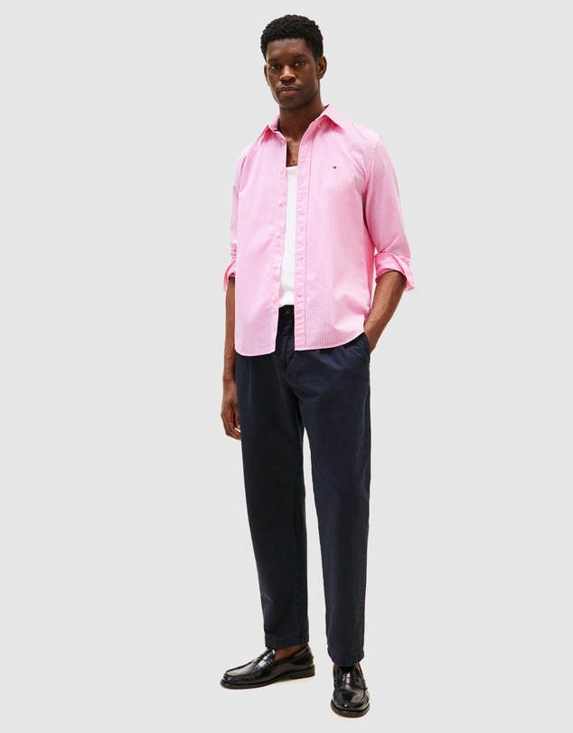Tommy Hilfiger - TH Flex Gingham Check Regular Shirt
