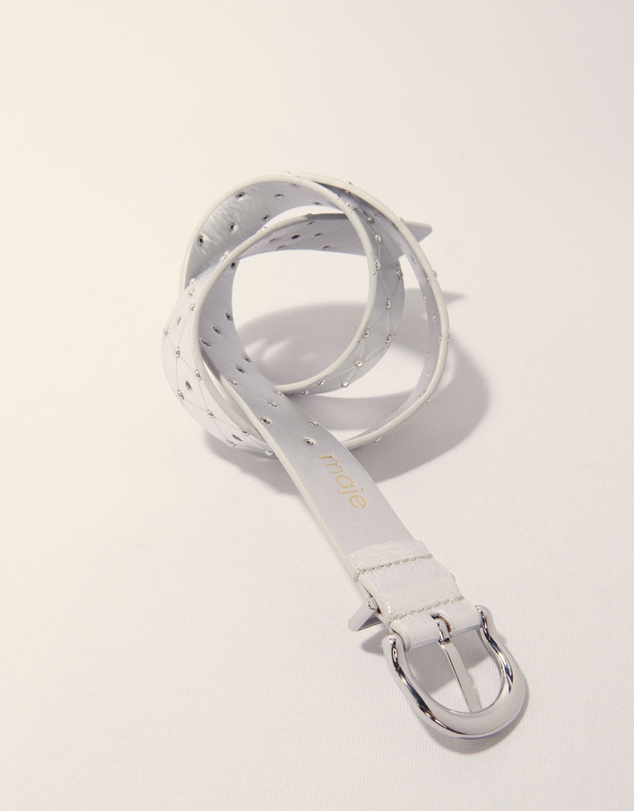 Maje - Acheckbeltmetal Belt