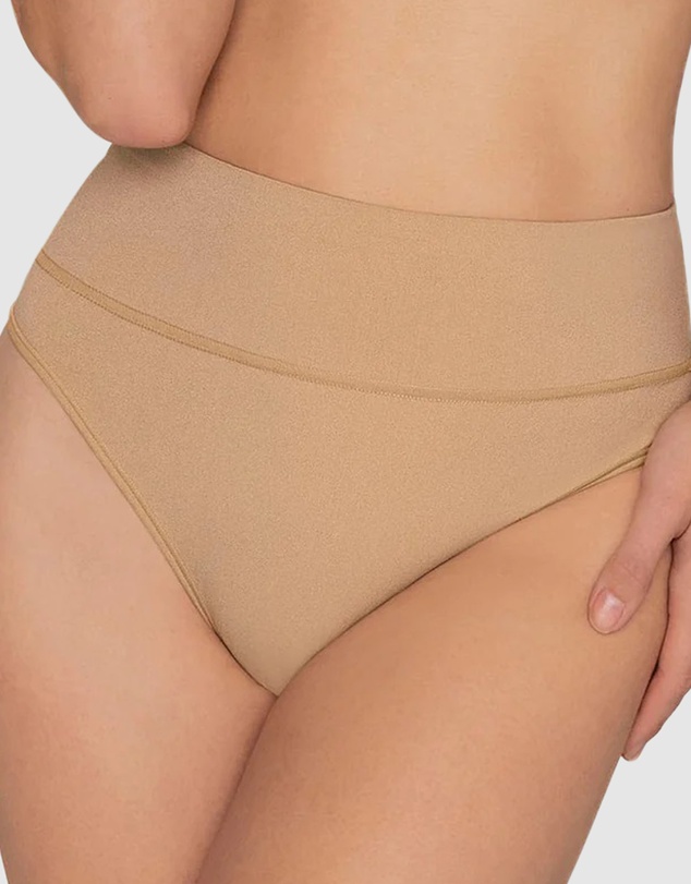Leonisa - High-Waist Seamless Effect Tummy Control Shaper Thong