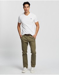 Polo Ralph Lauren - ICONIC EXCLUSIVE - Custom Slim Fit V-Neck T-Shirt