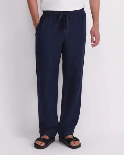 Sportscraft - Caffery Yarn Dyed Linen Pant