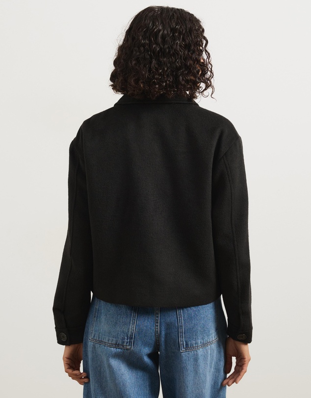 Atmos&Here - Joy Wool Blend Cropped Jacket