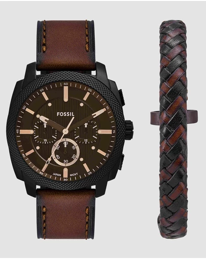 Fossil - Machine Brown Chronograph Watch
