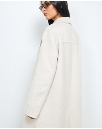 AERE - Orla Double Faced Wool Coat