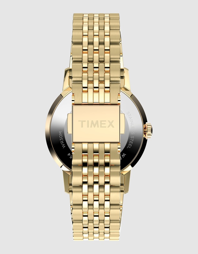 TIMEX - Marlin® 34mm Gold-tone Stainless Steel Bracelet Watch