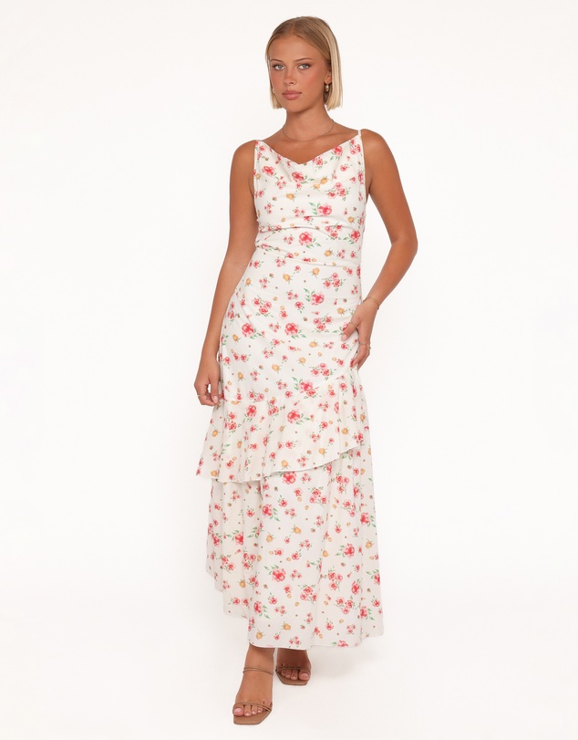 Petal & Pup - Jessamine Maxi Dress - Ivory Floral