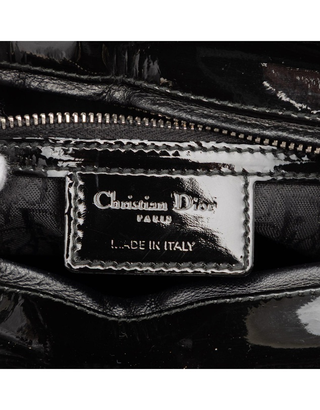 Pre-Loved by Azura Reborn - Pre-Loved Large Patent Cannage Lady Dior