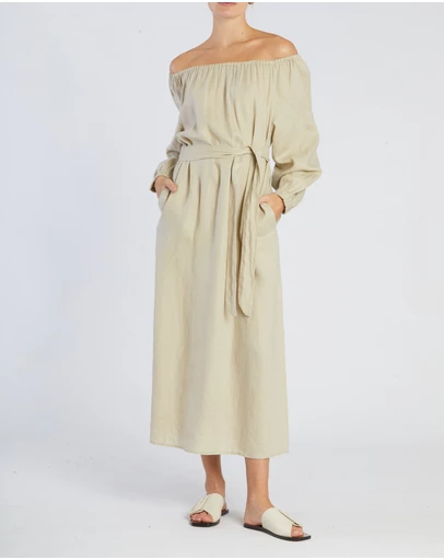 Amelius - Tala Linen Maxi Dress
