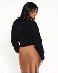 Petal & Pup - Jintie Vintage Button Cardigan - Black