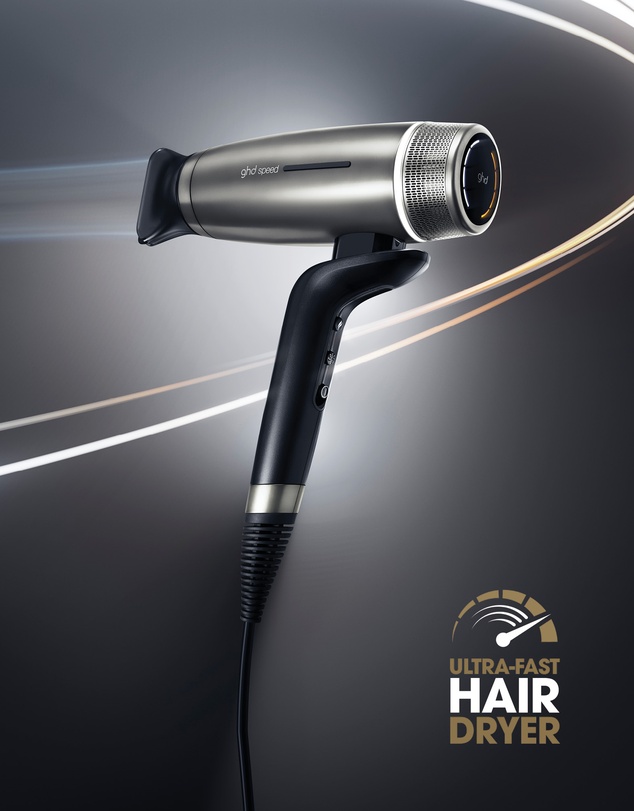 ghd - speed Professional Hair Dryer in Titanium Black
